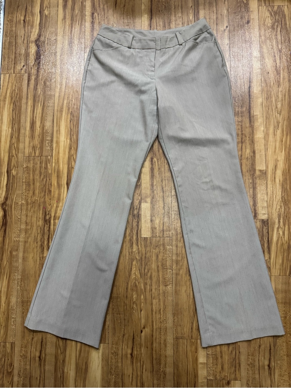 Worthington Women's Flared Dress Pants - Light Tan